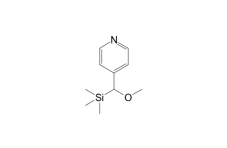 4-[Methoxy(trimethylsilyl)methyl]pyridine