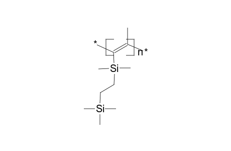 Poly[1-methyl-2-(trimethylsilylethylenedimethylsilyl)vinylene]