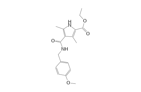 1H-pyrrole-2-carboxylic acid, 4-[[[(4-methoxyphenyl)methyl]amino]carbonyl]-3,5-dimethyl-, ethyl ester