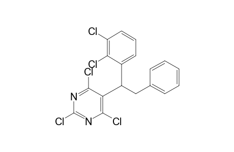 2,4,6-trichloro-5-[1-(2,3-dichlorophenyl)-2-phenyl-ethyl]pyrimidine