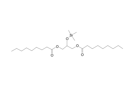 3-(Nonanoyloxy)-2-[(trimethylsilyl)oxy]propyl nonanoate
