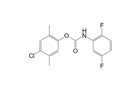 (2,5-Difluorophenyl)carbamic acid, 4-chloro-2,5-dimethylphenyl ester