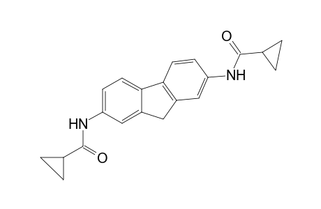 Cyclopropanecarboxamide, N-[7-[(cyclopropylcarbonyl)amino]-9H-fluoren-2-yl]-