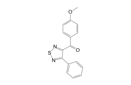 (4-methoxyphenyl)-(4-phenyl-1,2,5-thiadiazol-3-yl)methanone