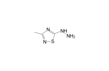 1,2,4-Thiadiazol-5(2H)-one, 3-methyl-, hydrazone