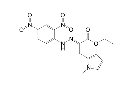 Ethyl 2-(2,4-dinitrophenylhydrazono)-3-(1-methylpyrrol-2-yl)propanoate