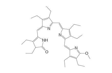 21H-Bilin-1(22H)-one, 2,3,7,8,12,13,17,18-octaethyl-19-methoxy-