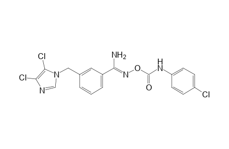 O-[(p-chlorophenyl)carbamoyl]-alpha-(4,5-dichloroimidazol-1-yl)-m-toluamidoxime