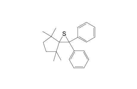 4,4,7,7-Tetramethyl-2,2-diphenyl-1-thiaspiro[2,4]-heptane