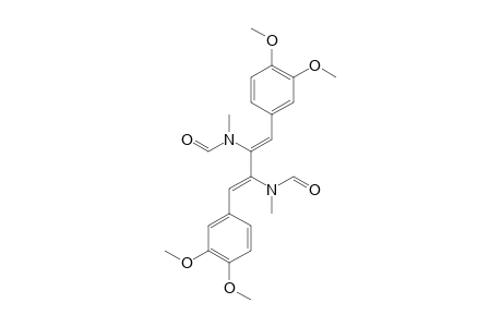 N-[(Z,1Z)-1-(3,4-dimethoxybenzylidene)-3-(3,4-dimethoxyphenyl)-2-(formyl-methyl-amino)prop-2-enyl]-N-methyl-formamide
