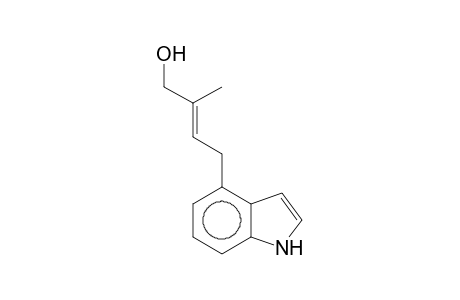 2-Buten-1-ol, 4-(1H-4-indolyl)-2-methyl