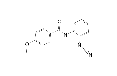 N-[2-(Cyanoamino)phenyl]-4-methoxybenzamide