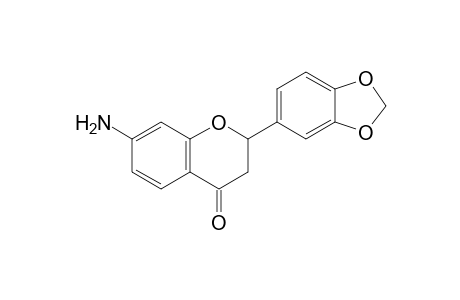 7-amino-3',4'-(methylenedioxy)flavanone