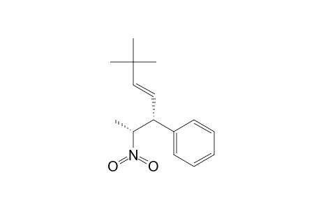 Benzene, [4,4-dimethyl-1-(1-nitroethyl)-2-pentenyl]-, [R*,R*-(E)]-