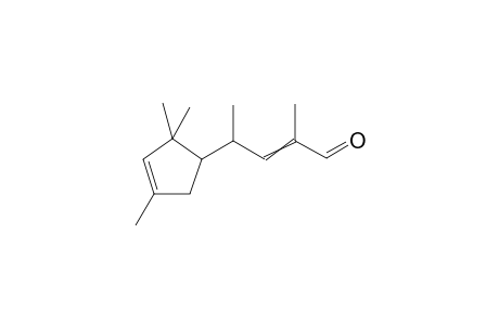 2-Methyl-4-(2,2,4-trimethyl-cyclopent-3-en-1-yl)pent-2-enal