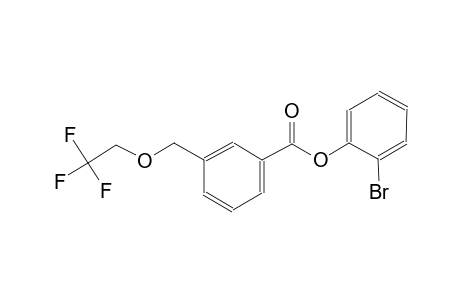 2-bromophenyl 3-[(2,2,2-trifluoroethoxy)methyl]benzoate