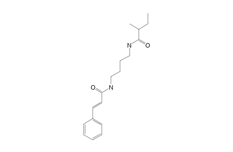 SECOODORINE;(+)-N-CINNAMOYL-N-(2-METHYLBUTANOYL)-PUTRESCINEBISAMIDE