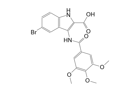 5-bromo-3-[(3,4,5-trimethoxybenzoyl)amino]-1H-indole-2-carboxylic acid