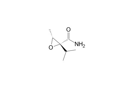 (2R,3R)-3-methyl-2-propan-2-yl-2-oxiranecarboxamide