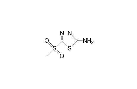 2-Amino-5-methylsulphonyl-1,3,4-thiadiazole