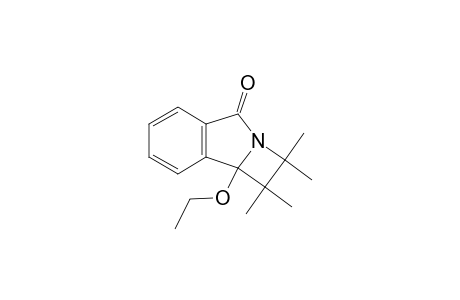 Azeto[2,1-a]isoindol-4(2H)-one, 8b-ethoxy-1,8b-dihydro-1,1,2,2-tetramethyl-