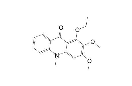 9-Acridanone, 1-ethoxy-2,3-dimethoxy-10-methyl-