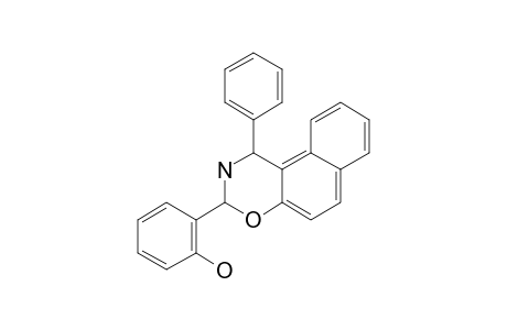 3-(2-HYDROXYPHENYL)-1-PHENYL-2,3-DIHYDRO-1H-NAPHTH-[1,2-E]-[1,3]-OXAZINE