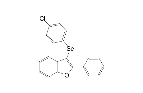 3-[(4-Chlorophenyl)selanyl]-2-phenylbenzo[b]furan