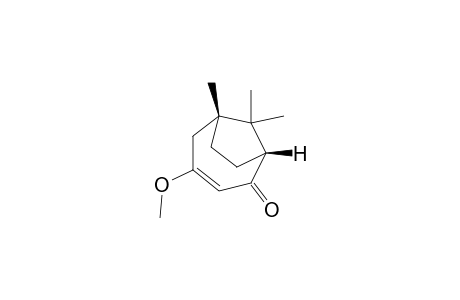 (1R,6R)-4-methoxy-6,9,9-trimethyl-2-bicyclo[4.2.1]non-3-enone