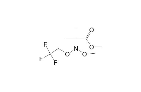 Methyl 2-[methoxy(2,2,2-trifluoroethoxy)amino]-2-methylpropanoate