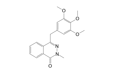 4-(3,4,5-TRIMETHOXYBENZYL)-2-METHYL-PHTHALAZIN-1(2H)-ONE