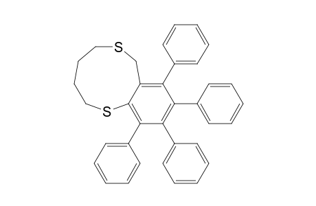 10,11,12,13-Tetraphenyl-2,7-dithiabicyclo[7.4.0]trideca-9,11,13-triene