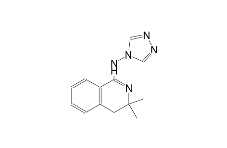 N-(3,3-dimethyl-3,4-dihydro-1-isoquinolinyl)-N-(4H-1,2,4-triazol-4-yl)amine