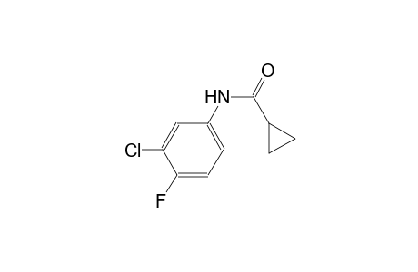 N-(3-chloro-4-fluorophenyl)cyclopropanecarboxamide