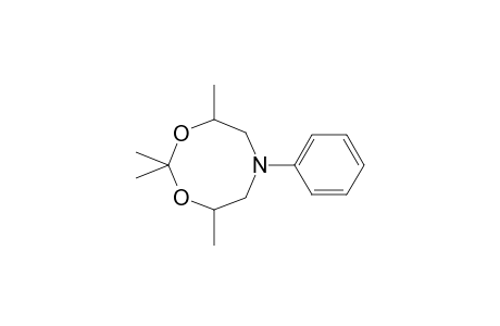 2,2,4,8-TETRAMETHYL-6-PHENYL-5,6,7,8-TETRAHYDRO-4H-DIOXAZOCINE