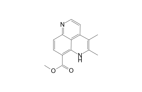 4-(Methoxycarbonyl)-2(N),3-dimethyl-1H-benzo[I,j[-[2,7]naphthyridine