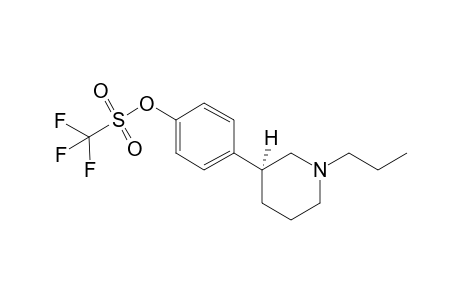 Trifluoromethanesulfonic acid 4-(1-Propylpiperodin-3-yl)phenyl ester