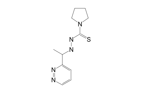 N'-(1-pyridazin-3-ylethyl)pyrrolidine-1-carbothiohydrazide