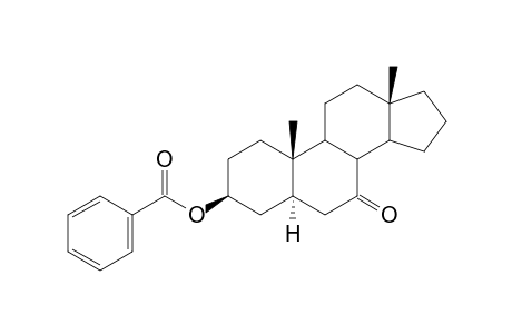 Androstan-7-one, 3-(benzoyloxy)-, (3.beta.,5.alpha.)-