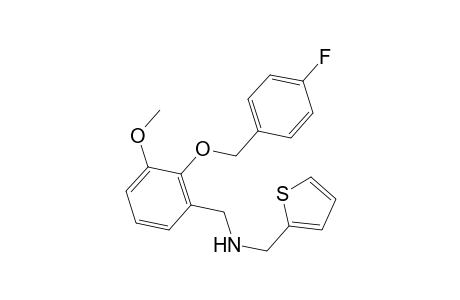 2-Thiophenemethanamine, N-[[2-[(4-fluorophenyl)methoxy]-3-methoxyphenyl]methyl]-