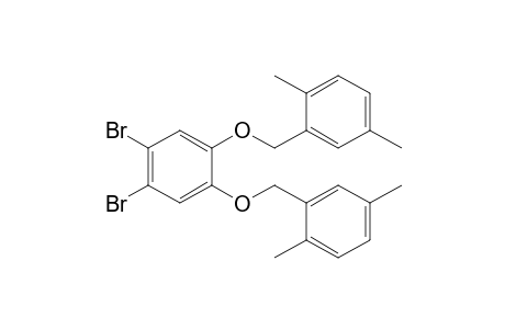 1,2-bis(bromanyl)-4,5-bis[(2,5-dimethylphenyl)methoxy]benzene