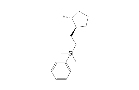 rac-Dimethyl(2-((1S,2R)-2-methylcyclopentyl)ethyl)(phenyl)silane