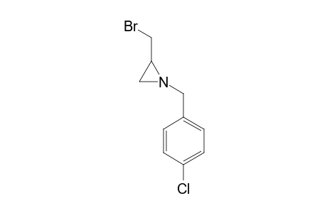 2-(Bromomethyl)-1-[(4-chlorophenyl)methyl]aziridine