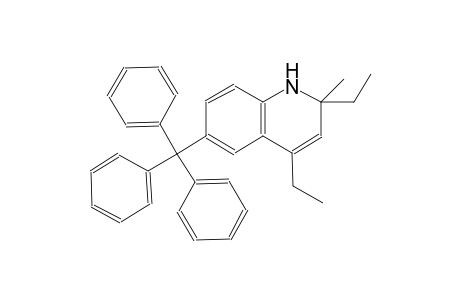 2,4-diethyl-2-methyl-6-trityl-1,2-dihydroquinoline