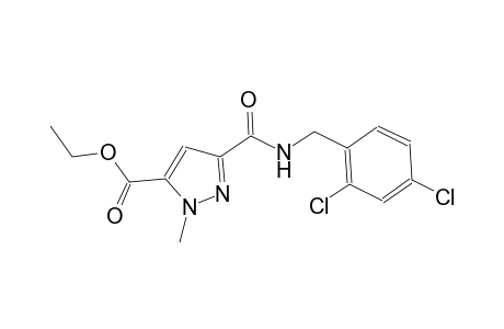 ethyl 3-{[(2,4-dichlorobenzyl)amino]carbonyl}-1-methyl-1H-pyrazole-5-carboxylate