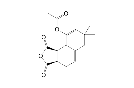 (+/-)-7,7-DIMETHYL-1,3-DIOXO-1,3,3A,4,6,7,9A,9B-OCTAHYDROBENZO-[E]-ISOBENZOFURAN-9-YL-ACETATE