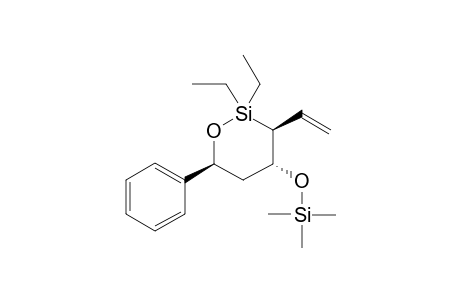 [(3S,4R,6S)-3-ethenyl-2,2-diethyl-6-phenyloxasilinan-4-yl]oxy-trimethylsilane