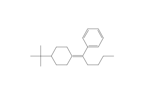 4-tert-Butyl-1-(1-phenylpentylidene)cyclohexane