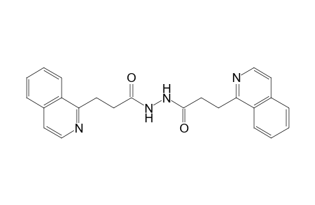 N,N'-bis[3-(1'-Isoquinolyl)propionyl]-hydrazine