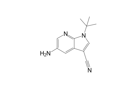 1-Tert-Butyl-5-amino-1H-pyrrolo[2,3-b]pyridine-3-carbonitrile